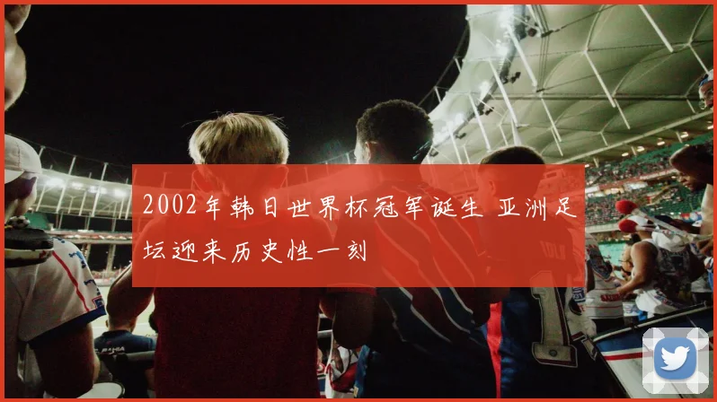 2002年韩日世界杯冠军诞生 亚洲足坛迎来历史性一刻
